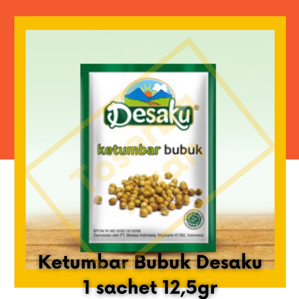 Ketumbar Bubuk Desaku Bumbu Halus 12,5 gram gr