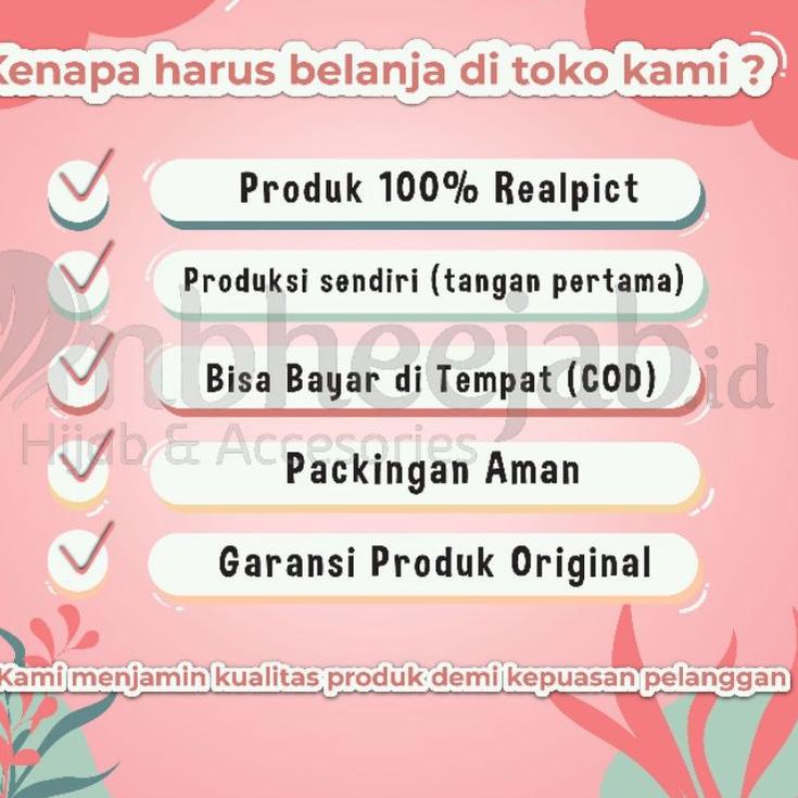 Jilbab Instan Murah Jilbab Syari  Listia Tali Renda Jumbo Jersy Original [BJN.18Oc22т]