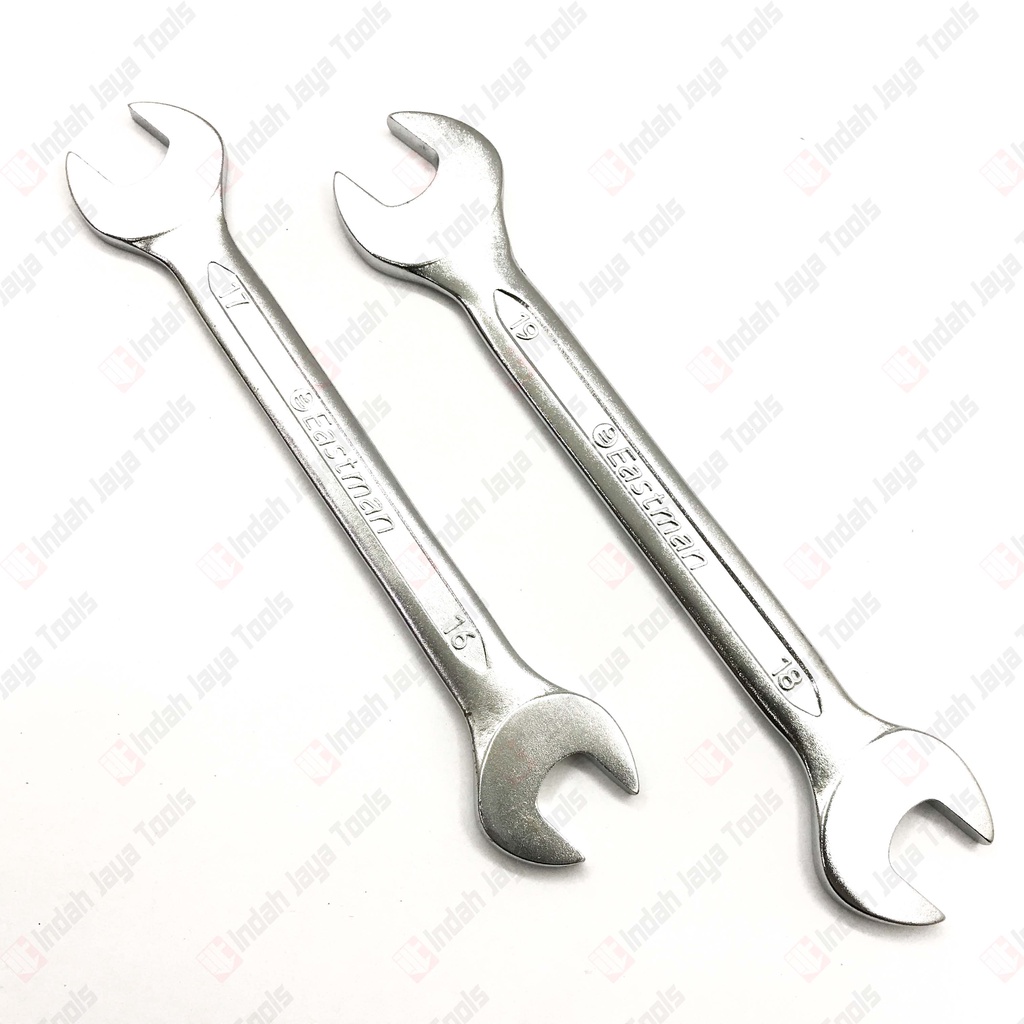 EASTMAN Kunci Pas x Pas 6-32mm Satuan - Double Open End Spanner