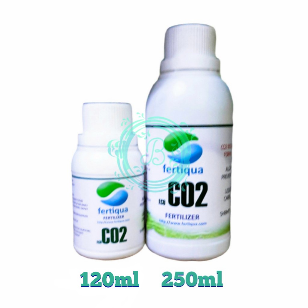 Fertiqua CO2 250ml Botol Kemasan Besar Pupuk Cair Aquascape Fertiqua Eco CO2 Booster 250 ml