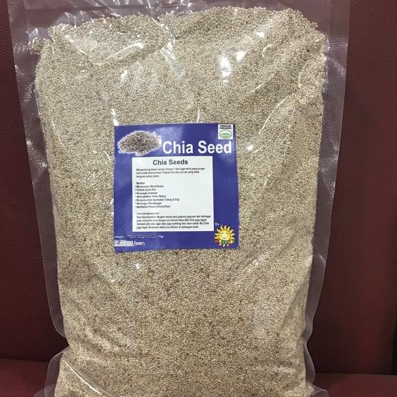 

Belanja Mantap--Organic White Chia Seed Mexico 1kg / Chia seed PUTIH