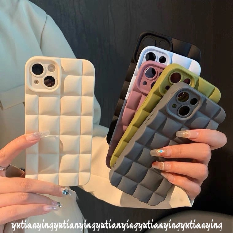 Soft Case Pelindung Lensa Kamera Warna Permen Untuk iPhone 13 11 12 14 Pro MAX 7plus XR X XS MAX 6 6s 7 8 Plus SE 2020