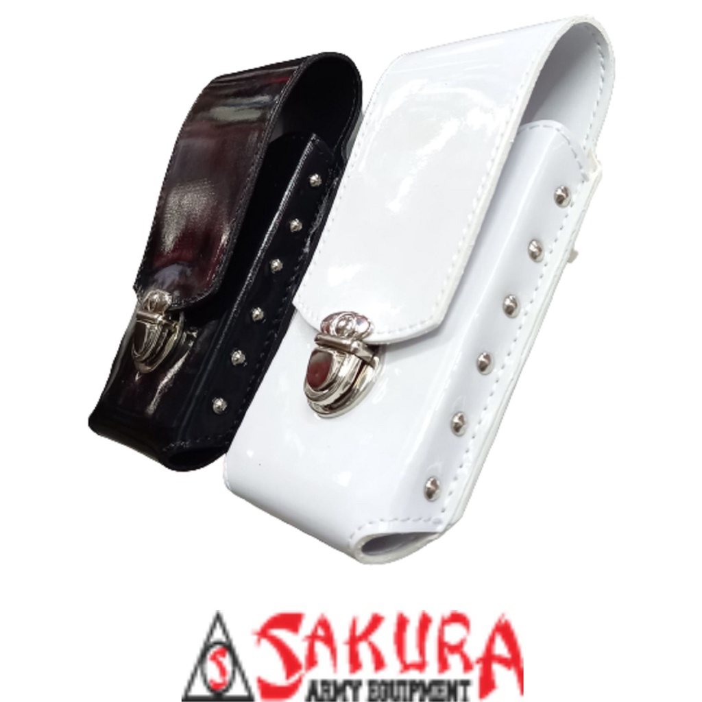 Sarung Hp Polos Tempat Hp Kulit Mitasi Polos 1 Ruang Single Slot