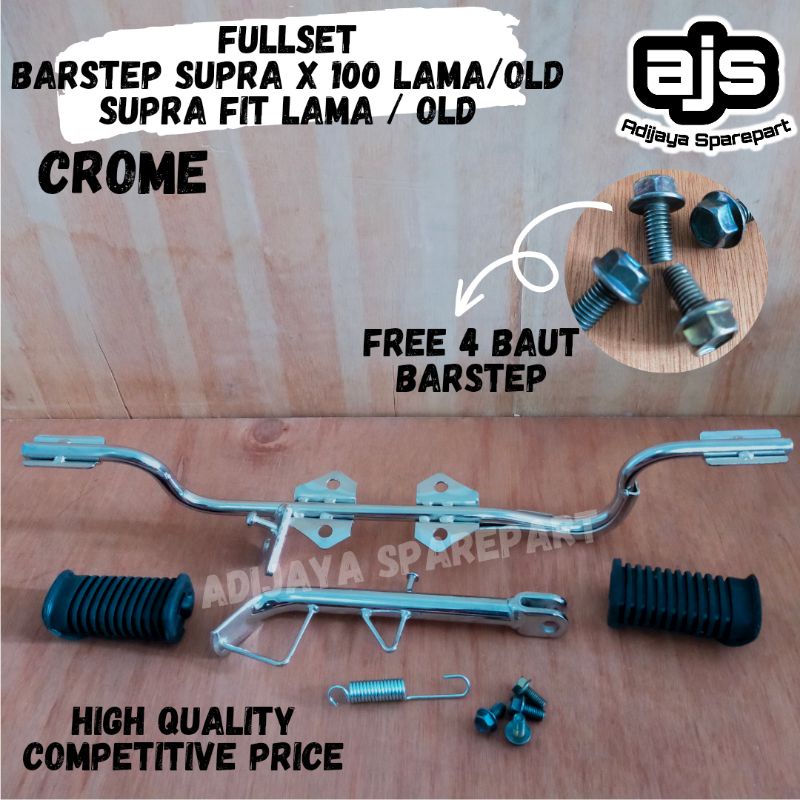 Fullset Full Set Besi Barstep Bastep Step Footstep Pustep Postep Pinjakan Pijakan Standar Standart 1