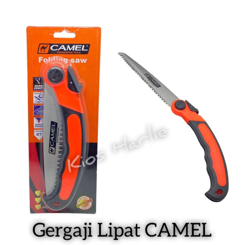 gergaji lipat portable, gergaji kayu lipat camel