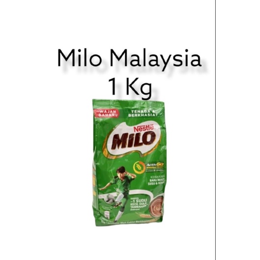 

MILO MALAYSIA 1 KG ORIGINAL Exp. 31.01.2024