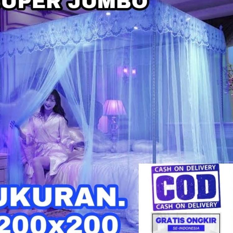 Murah KELAMBU ANTI NYAMUK JUMBO KELAMBU DEWASA KELAMBU TEBAL KELAMBU TIDUR