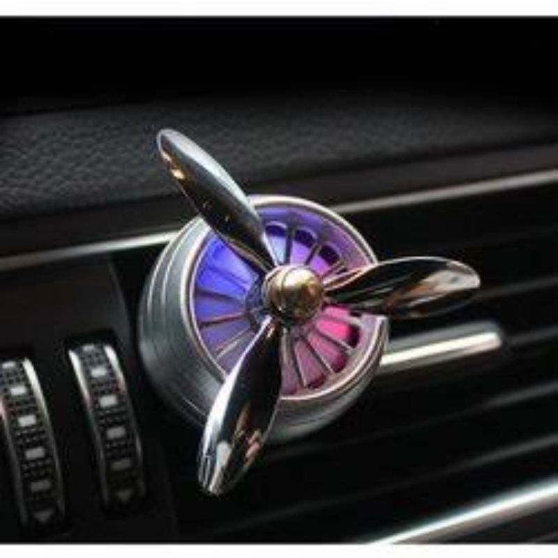 Parfum Mobil Car Air Force Vent Clip Kipas Baling Jet Pesawat Pewangi
