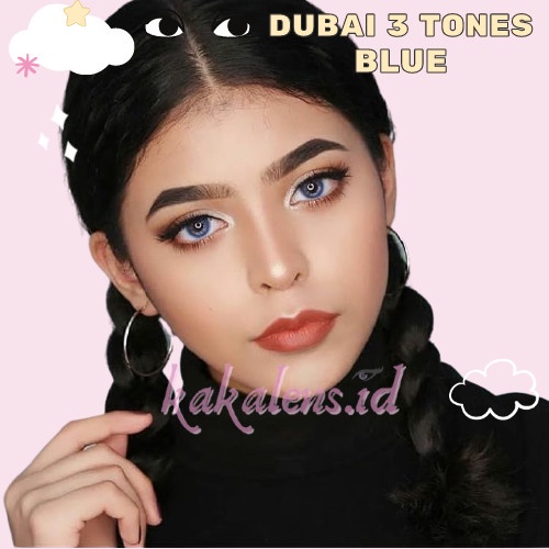 ORIGINAL Dubai 3 Tones Series Soft lens Soflen Soflens Gray Grey Brown