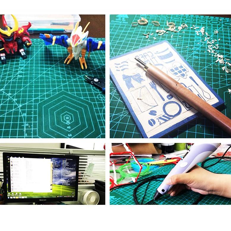 

Promo오 A3 A4 A5 Cutting Mat Cutting Pad Board Double-side DIY Tool Cutting Board Leather Craft Plate ~