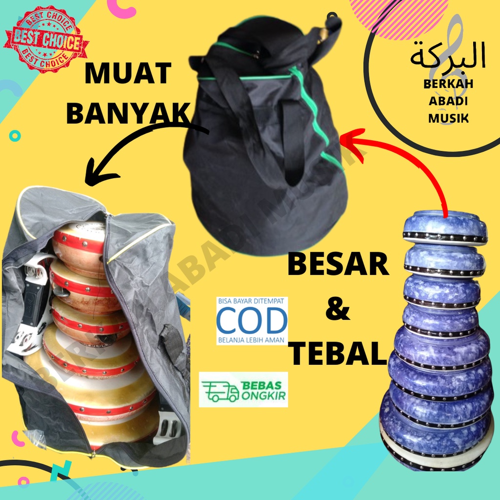 tas rebana kosidah tas rebana qosidah tas rebana isi 10 tas qosidah tas kosidah tas kasidah tas qasi