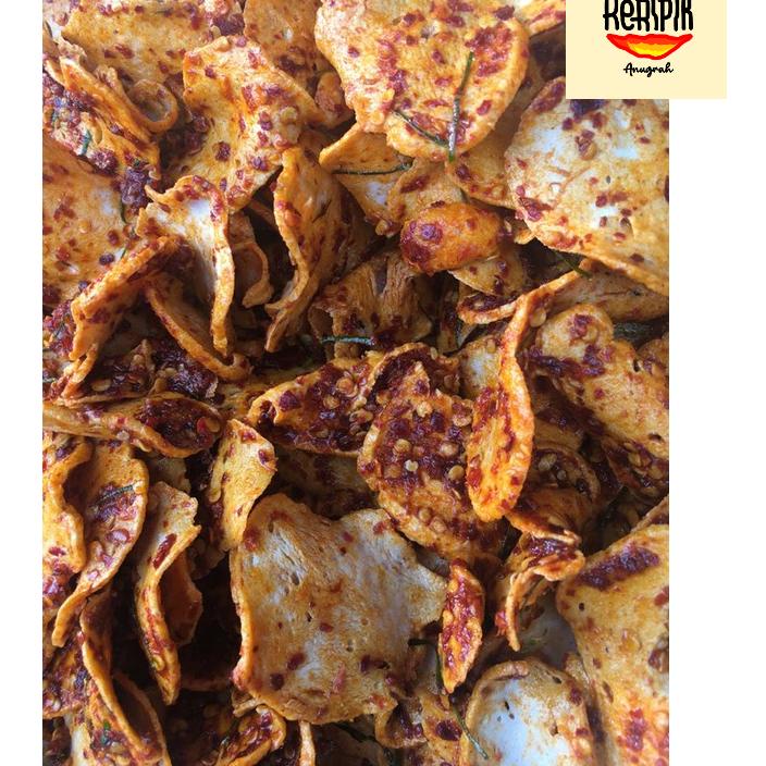 

Best--Basreng Pedas Cikruh Daun Jeruk Isi 500g