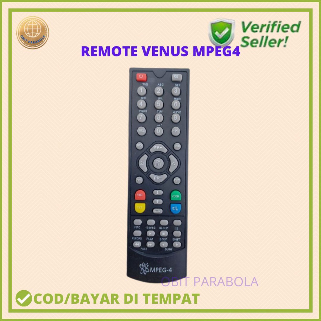 REMOTE RECEIVER VENUS MPEG 4 BAOJI