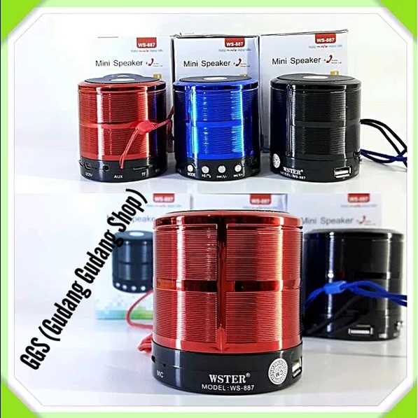 SPEKER MINI BLUETOOTH BASS MURAH MUSIC BOX TABUNG TERLARIS