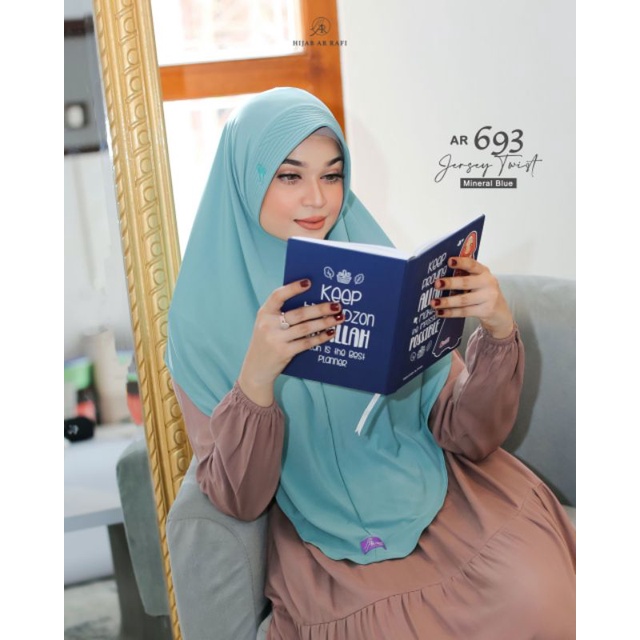 Terbaru ✅ jilbab AR  693 baby doll hijab kerudung bergo instan terbaru terlaris 2022 syar i jumbo ar