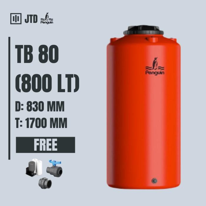 Toren Air Toren / Tandon / Tangki Air Penguin Kapasitas 800 Liter - Tb 80