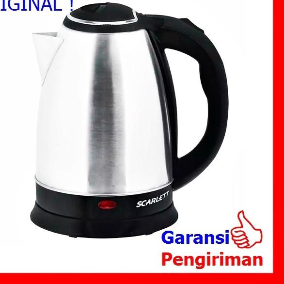 ✨New✨ Teko Listrik Scarlett Alat Rebus Pemanas Air Minum Super Kettle Mini Termurah stainless ceret 