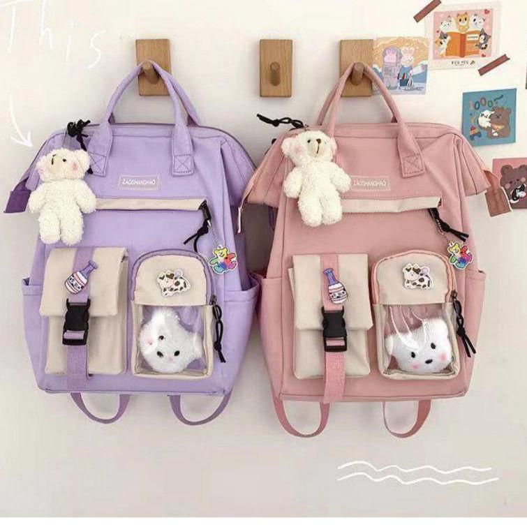 Harga Termuraah ETALASE J/TAS KOREA IMPORT ORIGINAL/TAS IMPORT ASLI/TAS KOREA FREE PIN GANTUNGAN BON