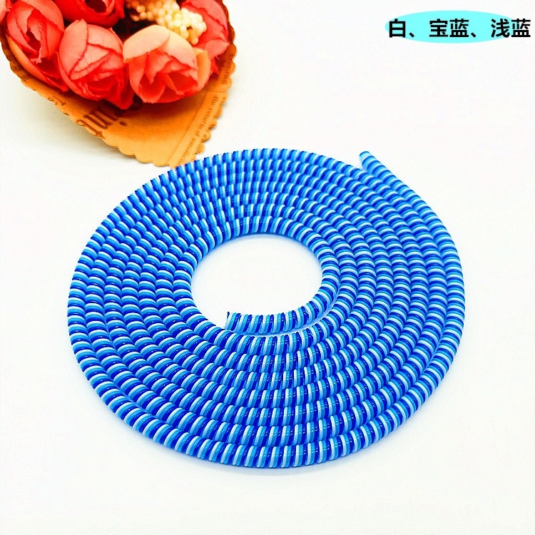 PELINDUNG KABEL SPIRAL CHARGER SPIRAL PROTECTOR DATA CABLE 3 WARNA - WARNI