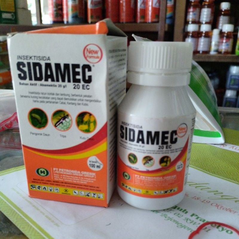 insektisida sidamec 100 ml abamectin bening