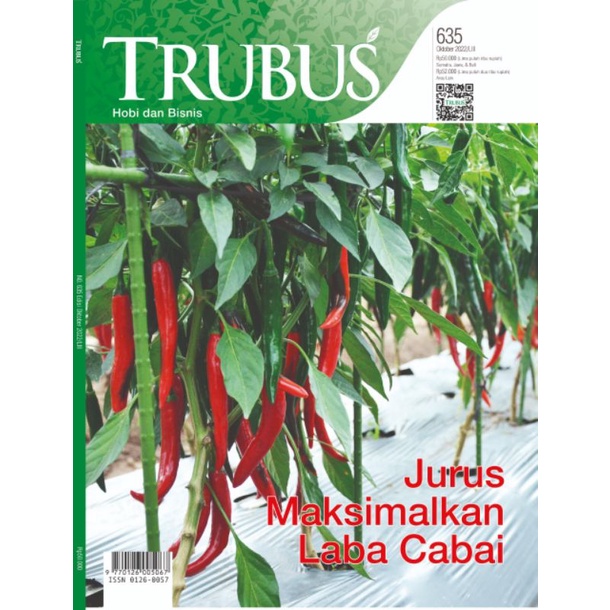 MAJALAH TRUBUS EDISI OKTOBER 2022 (Jurus Maksimalkan Laba Cabai)