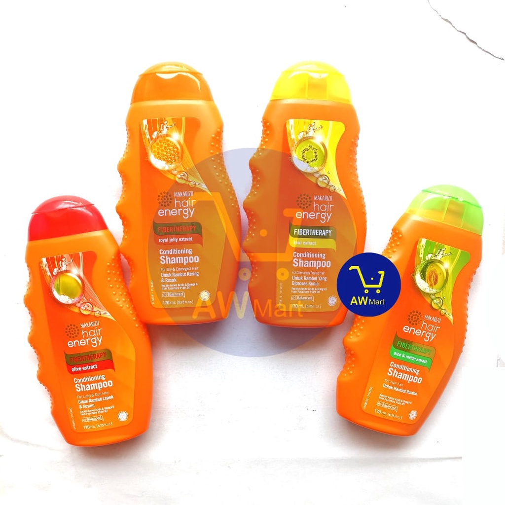 MAKARIZO SHAMPOO 170ML - MAKARIZO SHAMPOO HAIR ENERGY - ALL VARIAN