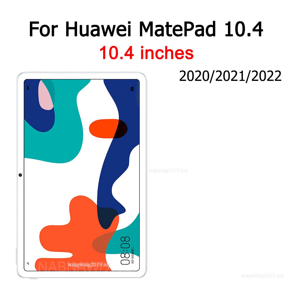 2pcs Pelindung Layar Tempered Glass Untuk Huawei MatePad 10.4 10.8 Pro 11 T8 T 10s 2022 2021 MediaPad T5 T3 10 T1 7.0 8.0 10.1