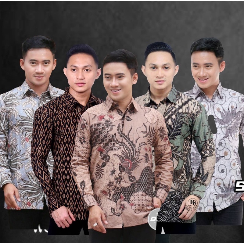 Baju Batik Pria Gus Azmi Syubbanul Muslimin Batik Katun Halus Hadroh Azzahir Hilwa Ala Santri Modern