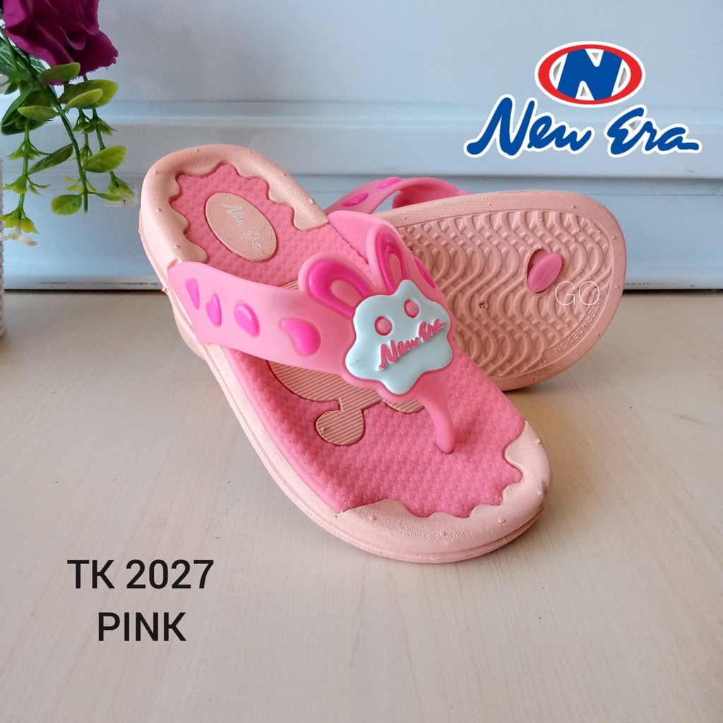 gos NEW ERA TK E 2027 Sandal Karet Anak Perempuan Sandal Jepit Karakter Terbaru