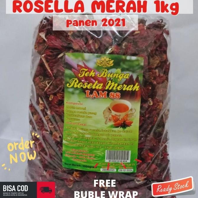 

[COD] Bunga Rosella kering 1kg [COD]