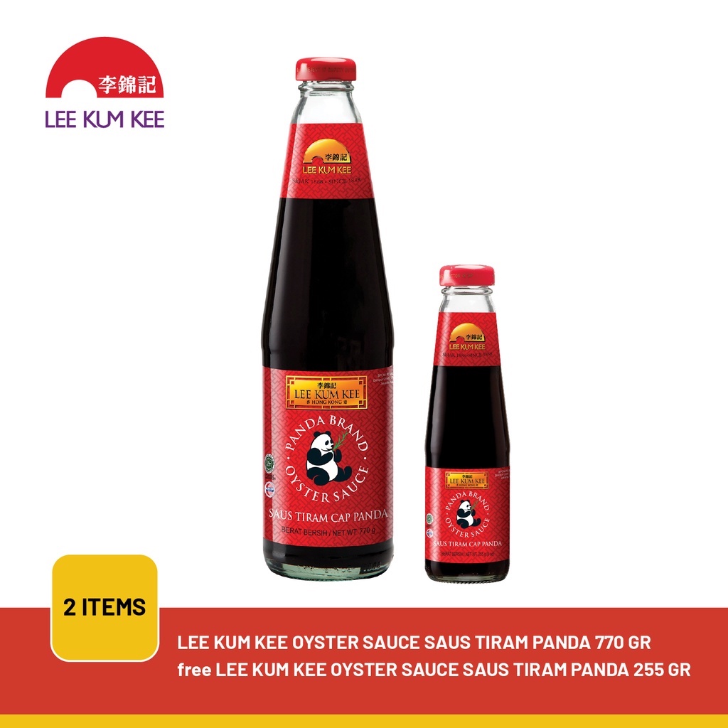 

LEE KUM KEE OYSTER PANDA 770Ggr free Oyster Panda 255gr