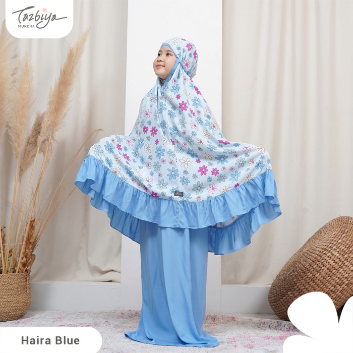 

MUKENA TAZBIYA KIDS HAIRA SERIES ALLSIZE - BLUE