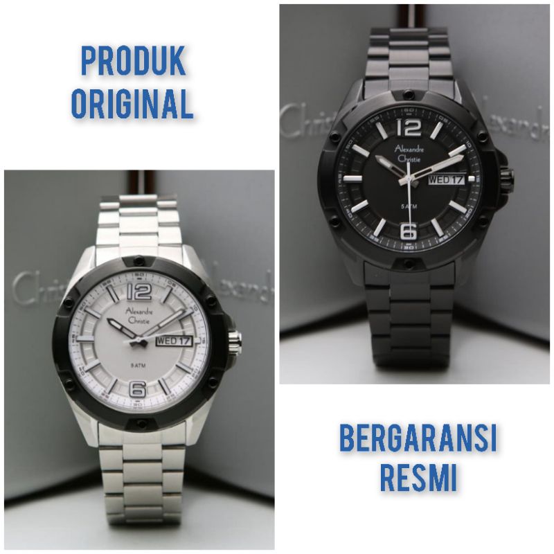 Alexandre Christie Pria Ac 6518 Jam Tangan Alexander Christie Pria