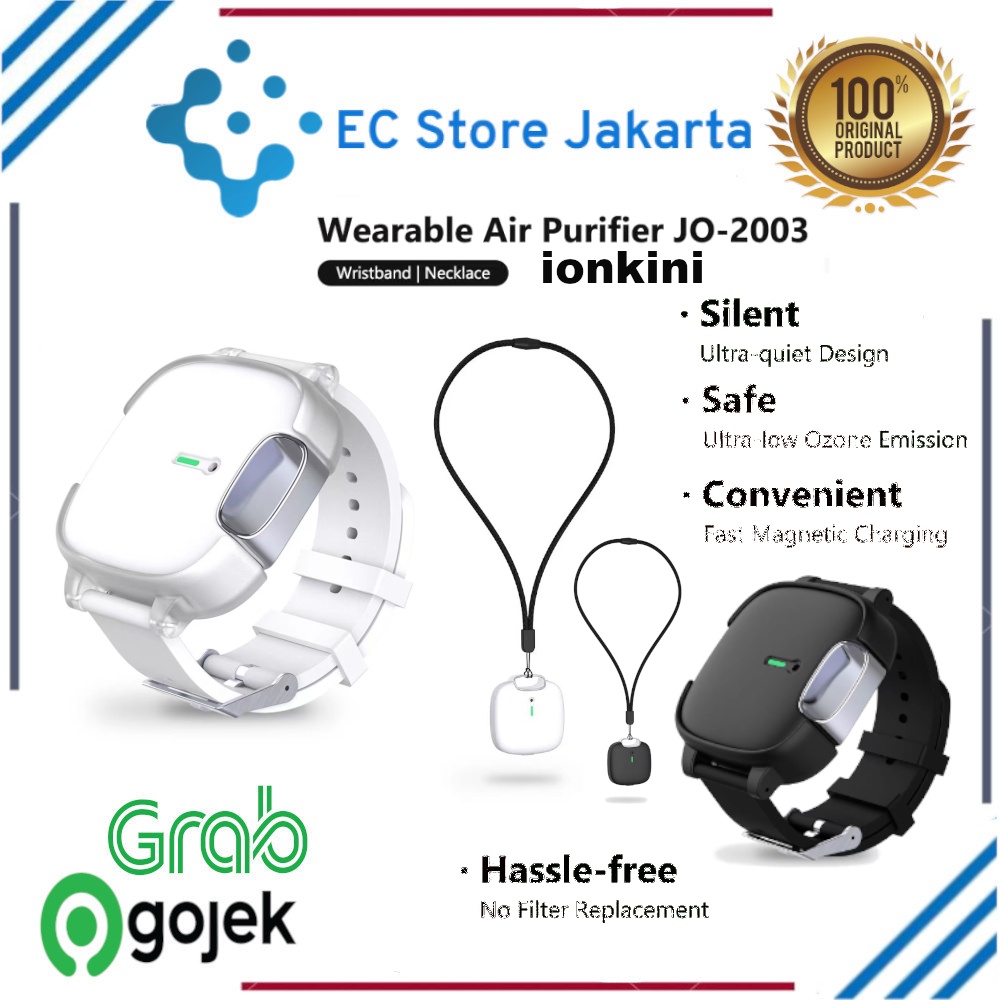 Ionkini JO-2003 Wereable Air Purifier Portbale Wristband Necklace Clean air Everywhere