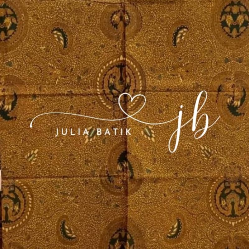 RATU RATIH/KOMBINASI TULIS/BATIK SOGAN SOLO MOTIF RATU RATIH