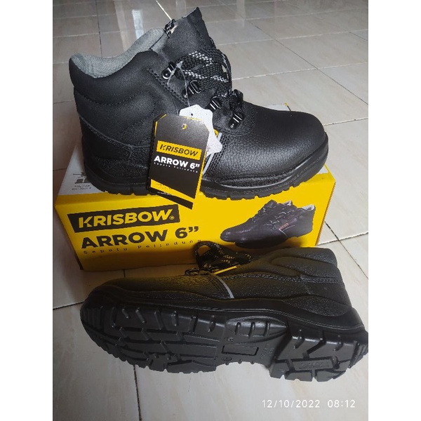 Sepatu Safety ARROW 6IN no 42 KRISBOW