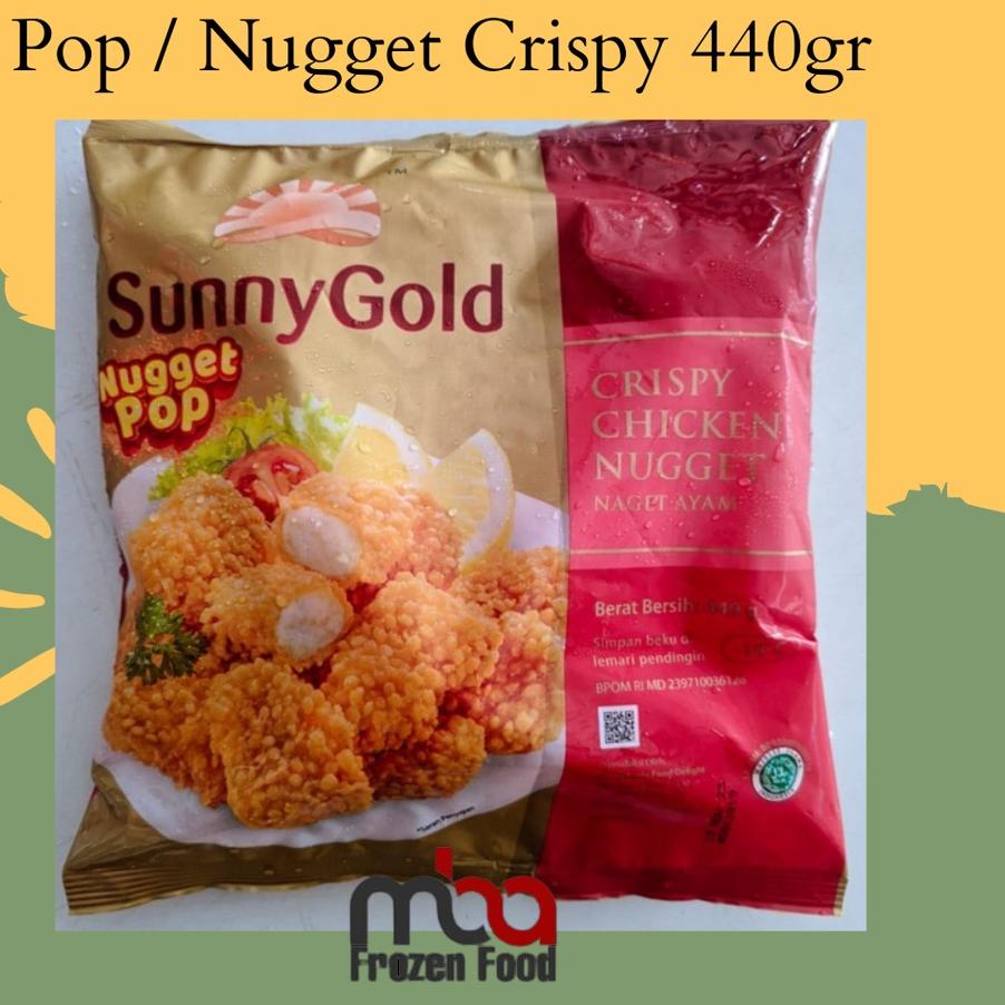 

Grosir SUNNY GOLD Nugget Pop / Nugget Crispy 440gr - FROZEN FOOD 66D..