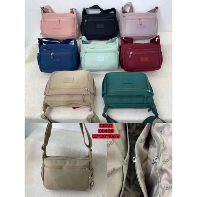 Tas selempang wanita chibao import terbaru 9046 bahan AB