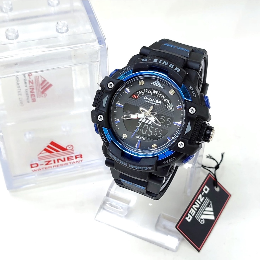 JAM TANGAN PRIA DZINER 8129 D-ZINER 8129 ORIGINAL ANTI AIR