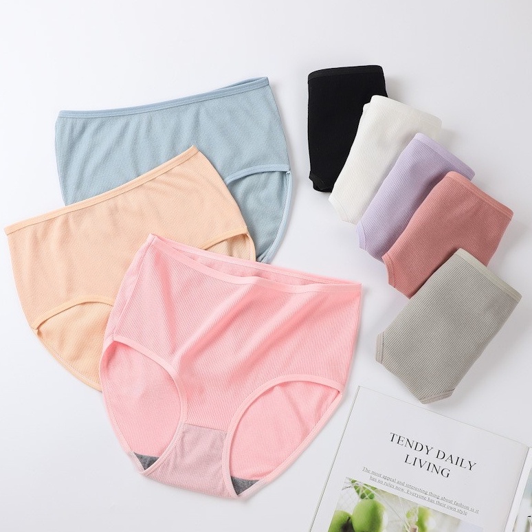 IL - Undies Celana Dalam Wanita High Waist Pinggang Tinggi Cd Wanita Import TM A09