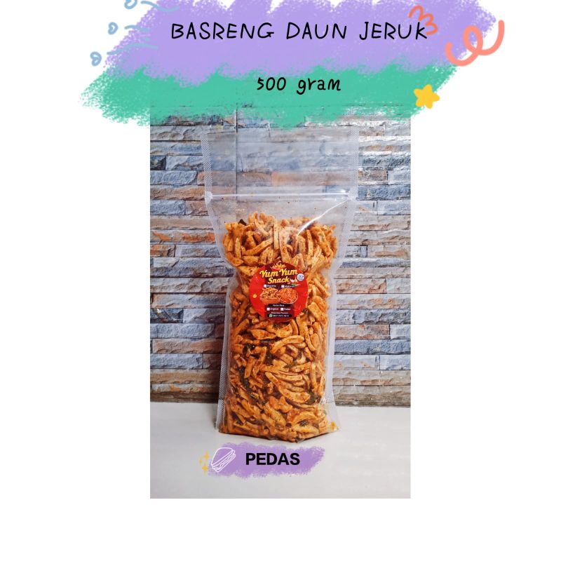 

BASRENG PEDES DAUN JERUK VIRAL 500 gram