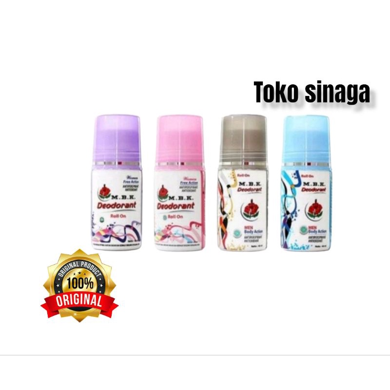 Mbk deodorant roll on 40 gr.