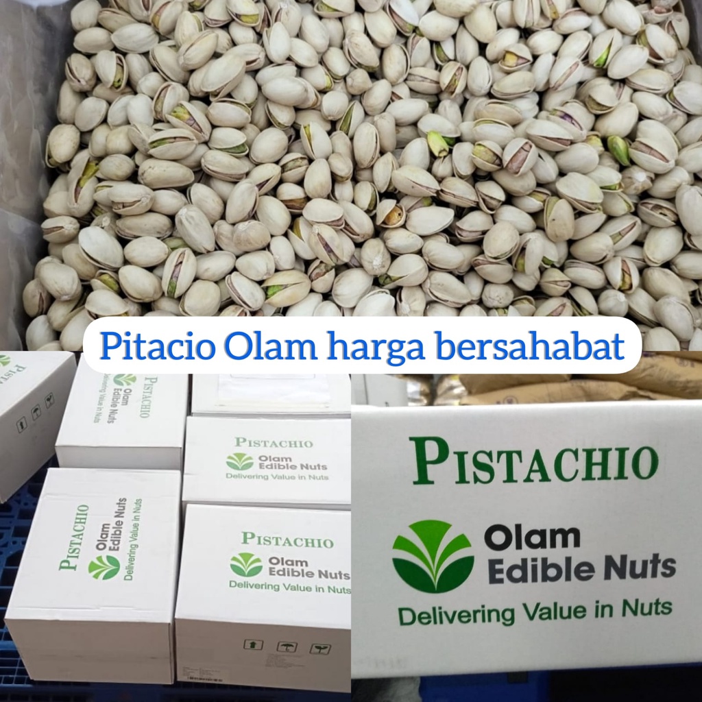

1 Dus Pistachio Olam 13.61kg / Pistachio USA/ Harga Grosir