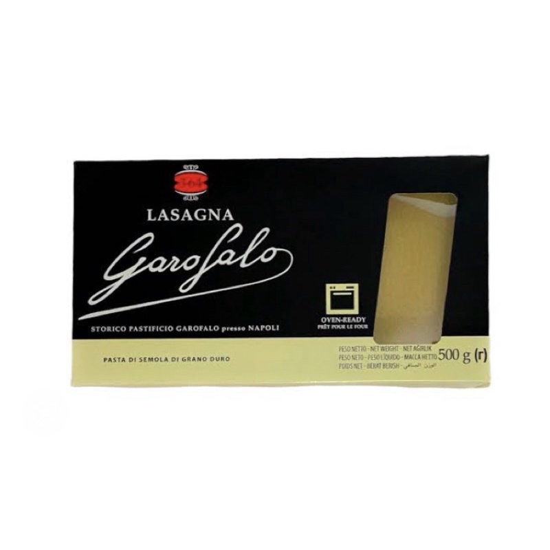 

Garofalo Lasagna sheets 500g / Garofalo / garo / falo / Lasagna / sheets / la pasta