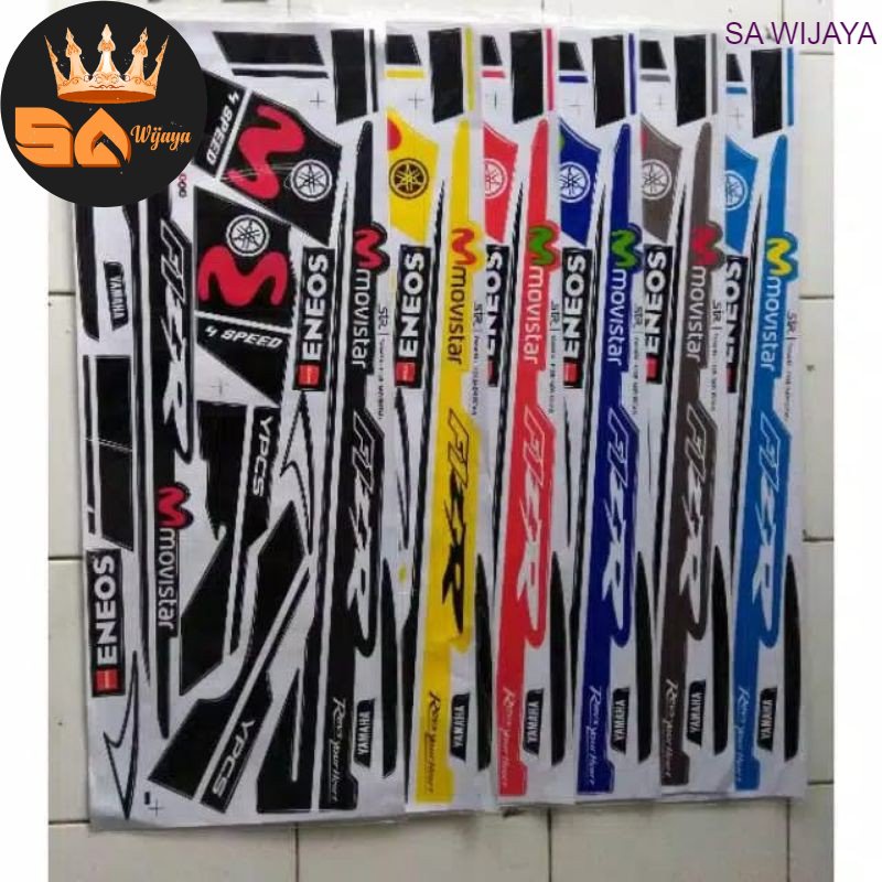 STRIPING FIZ R MOVISTAR STIKER FIZR