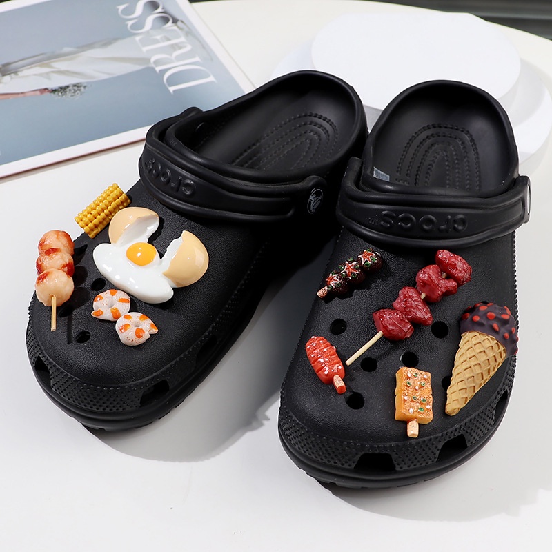 aksesoris wanita sendal crocs wanita aksesoris diy ins crocs jibbitz【sepatu tidak termasuk】