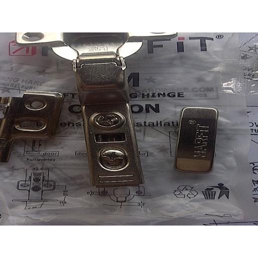 Harfit SM-16 Engsel Sendok Slow Motion Full Bengkok Sepasang Hydrolik