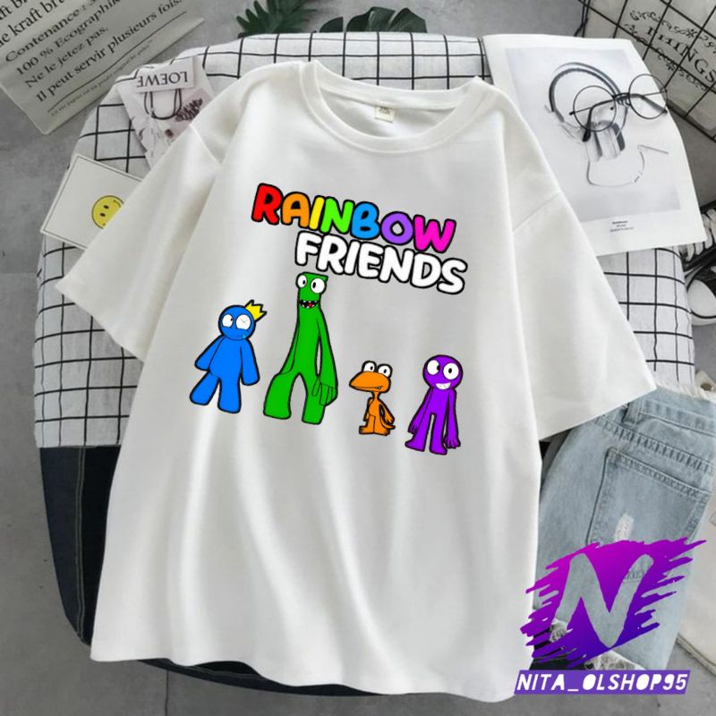 rainbow friends game kaos anak baju anak rainbow friends roblox