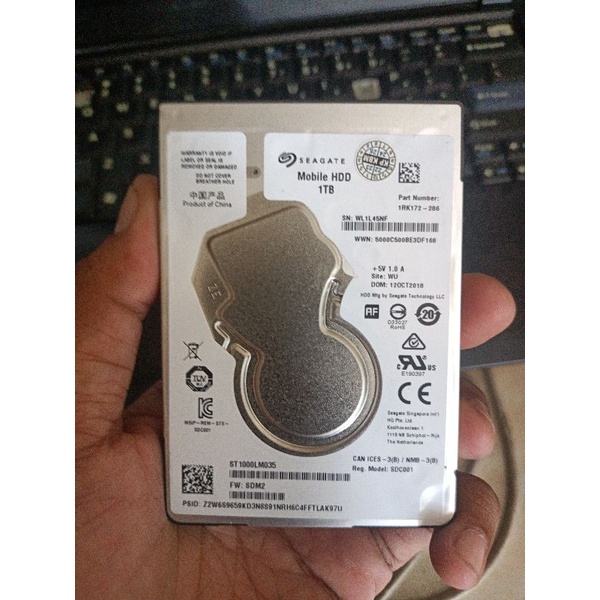 hardisk HDD laptop 1tb merk random