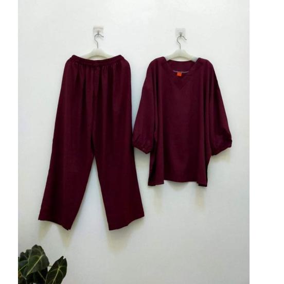 Termurah Setelan mama rosa jumbo /  setelan jumbo ld 140 / baju setelan wanita kekinian / one set po